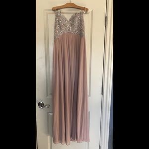 Sequin Hearts Prom Dress